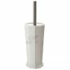Trafalgar Grey Marble Effect Polyresin Toilet Brush Holder 2 Trafalgar Grey Marble Effect Polyresin Toilet Brush Holder -TOILET ACCESSORIES Sales TGTB p