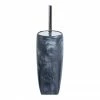 Trafalgar Anthracite Marble Effect Polyresin Toilet Brush Holder