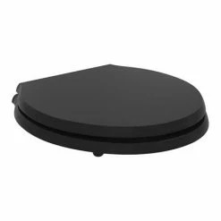 Ideal Standard Waverley Black Standard Toilet Seat & Cover -TOILET ACCESSORIES Sales U0248GB D2 460