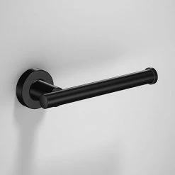 Venice Black Spare Toilet Roll Holder