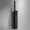 Venice Black Toilet Brush & Holder 1 Venice Black Toilet Brush & Holder -TOILET ACCESSORIES Sales VSQBLK00 P