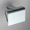Venice Square Chrome Toilet Roll Holder with Cover 2 Venice Square Chrome Toilet Roll Holder with Cover -TOILET ACCESSORIES Sales VSQCHR34 P