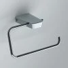 Venice Square Chrome Toilet Roll Holder 2 Venice Square Chrome Toilet Roll Holder -TOILET ACCESSORIES Sales VSQCHR76 P