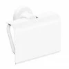 Venice White Toilet Roll Holder with Cover 1 Venice White Toilet Roll Holder with Cover -TOILET ACCESSORIES Sales VWHIA08 P