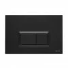 VitrA Loop R Mechanical Flush Plate - Matt Black -740-0611 -TOILET ACCESSORIES Sales Vitra Loop R Mechanical Flush Plates for 12cm WC Frames Matt Black p