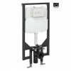 Crosswater - 1.14m Height Ultra Slim Wall Hung WC Support Frame (w/ Concealed Cistern) WCF118X50-VS+2 1 Crosswater - 1.14m Height Ultra Slim Wall Hung WC Support Frame (w/ Concealed Cistern) WCF118X50-VS+2 -TOILET ACCESSORIES Sales WCF118X50 VS p