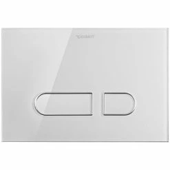 Duravit DuraSystem A1 Glass Flush Plate - White - WD5002012000
