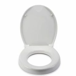 Croydex Raised White Toilet Seat - WL400522H -TOILET ACCESSORIES Sales WL400522H ai3 460