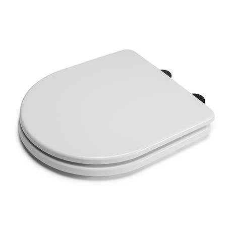 Croydex Garda D-Shape White Flexi-Fix Toilet Seat with Soft Close and Quick Release - WL600922H 4 Croydex Garda D-Shape White Flexi-Fix Toilet Seat with Soft Close and Quick Release - WL600922H - Image 2