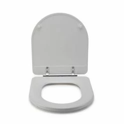 Croydex Garda D-Shape White Flexi-Fix Toilet Seat with Soft Close and Quick Release - WL600922H 10 Croydex Garda D-Shape White Flexi-Fix Toilet Seat with Soft Close and Quick Release - WL600922H -TOILET ACCESSORIES Sales WL600922H D2 460
