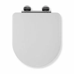 Croydex Garda D-Shape White Flexi-Fix Toilet Seat with Soft Close and Quick Release - WL600922H 11 Croydex Garda D-Shape White Flexi-Fix Toilet Seat with Soft Close and Quick Release - WL600922H -TOILET ACCESSORIES Sales WL600922H D3 460