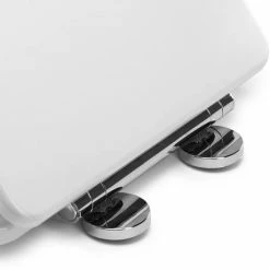 Croydex Garda D-Shape White Flexi-Fix Toilet Seat with Soft Close and Quick Release - WL600922H 13 Croydex Garda D-Shape White Flexi-Fix Toilet Seat with Soft Close and Quick Release - WL600922H -TOILET ACCESSORIES Sales WL600922H D5 460