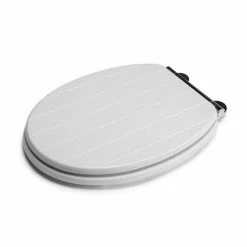 Croydex Portland White Sit Tight Toilet Seat with Soft Close and Quick Release - WL601122H -TOILET ACCESSORIES Sales WL601122H D3 460
