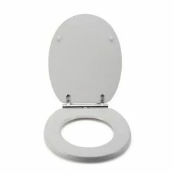 Croydex Portland White Sit Tight Toilet Seat with Soft Close and Quick Release - WL601122H -TOILET ACCESSORIES Sales WL601122H D5 460