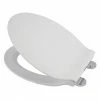 Croydex Flexi-Fix Michigan White Anti-Bacterial Toilet Seat with Soft Close and Quick Release - WL601622H -TOILET ACCESSORIES Sales WL601622H P