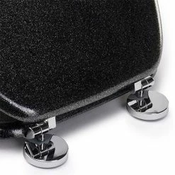 Croydex Flexi-Fix Black Quartz Effect Anti-Bacterial Toilet Seat - WL601821H -TOILET ACCESSORIES Sales WL601821H ai5 460