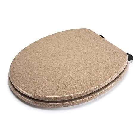 Croydex Flexi-Fix Dorney Sandstone Effect Anti-Bacterial Toilet Seat - WL601915H 7 Croydex Flexi-Fix Dorney Sandstone Effect Anti-Bacterial Toilet Seat - WL601915H - Image 5
