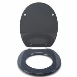 Croydex Flexi-Fix Dove Granite Effect Anti-Bacterial Toilet Seat - WL601931H -TOILET ACCESSORIES Sales WL601931H ai2 460