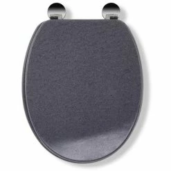 Croydex Flexi-Fix Dove Granite Effect Anti-Bacterial Toilet Seat - WL601931H -TOILET ACCESSORIES Sales WL601931H ai4 460