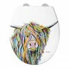 Croydex Angus McCoo Flexi-Fix Toilet Seat by Steven Brown Art - WL604022