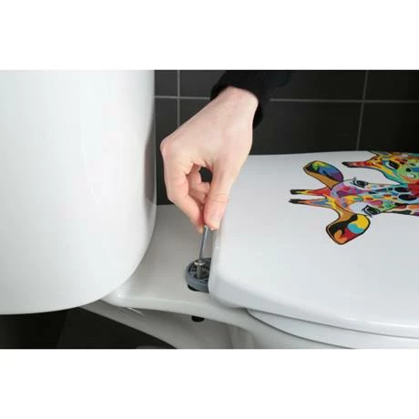 Croydex Francie & Josie Flexi-Fix Toilet Seat by Steven Brown Art - WL604122 7 Croydex Francie & Josie Flexi-Fix Toilet Seat by Steven Brown Art - WL604122 - Image 5