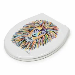 Croydex Lewis McZoo Flexi-Fix Toilet Seat by Steven Brown Art - WL604322H -TOILET ACCESSORIES Sales WL604322H D2 460