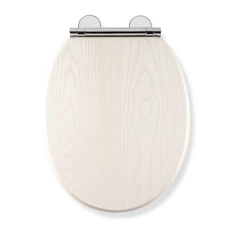 Croydex Maitland White Oak Effect Flexi-Fix Toilet Seat with Soft Close and Quick Release - WL605122H 4 Croydex Maitland White Oak Effect Flexi-Fix Toilet Seat with Soft Close and Quick Release - WL605122H - Image 2