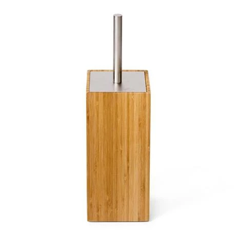 Wooden Toilet Brush & Holder Bamboo 5 Wooden Toilet Brush & Holder Bamboo - Image 3