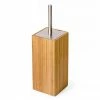 Wooden Toilet Brush & Holder Bamboo -TOILET ACCESSORIES Sales WTBHBB P