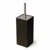 Wooden Toilet Brush & Holder Dark Oak 1 Wooden Toilet Brush & Holder Dark Oak -TOILET ACCESSORIES Sales WTBHDO P