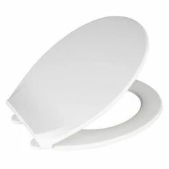 Wenko Kos Soft Close Toilet Seat - White -TOILET ACCESSORIES Sales Wenko Kos Soft Close Toilet Seat White d2 460