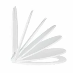 Wenko Kos Soft Close Toilet Seat - White -TOILET ACCESSORIES Sales Wenko Kos Soft Close Toilet Seat White d3 460