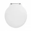 Imperial Etoile Standard Toilet Seat with Chrome Hinges - Gloss White 1 Imperial Etoile Standard Toilet Seat with Chrome Hinges - Gloss White -TOILET ACCESSORIES Sales XE50000110 P