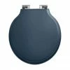Imperial Etoile Soft Close Toilet Seat with Chrome Hinges - Moseley Blue -TOILET ACCESSORIES Sales XE50000114NSB P