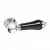 Imperial Chrome & Black Ceramic Cistern Lever Handle -TOILET ACCESSORIES Sales XO12000140 P