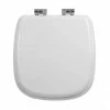 Imperial Radcliffe Soft Close Toilet Seat with Chrome Hinges - Gloss White 2 Imperial Radcliffe Soft Close Toilet Seat with Chrome Hinges - Gloss White -TOILET ACCESSORIES Sales XW50000110NSB P